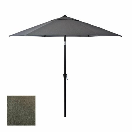 LIVING ACCENTS 9 ft. Camas Tiltable Patio Umbrella, Brown 8048173